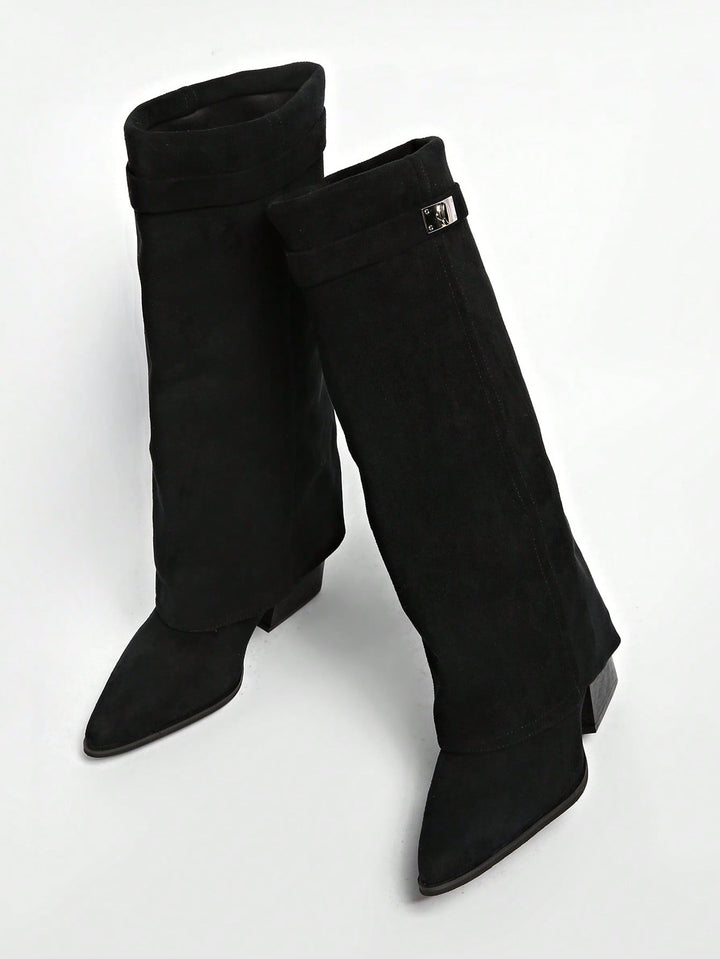 Cizme SHEIN, negru