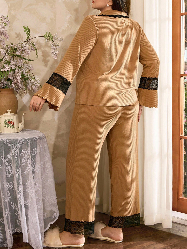 Set pijamale SHEIN, roz