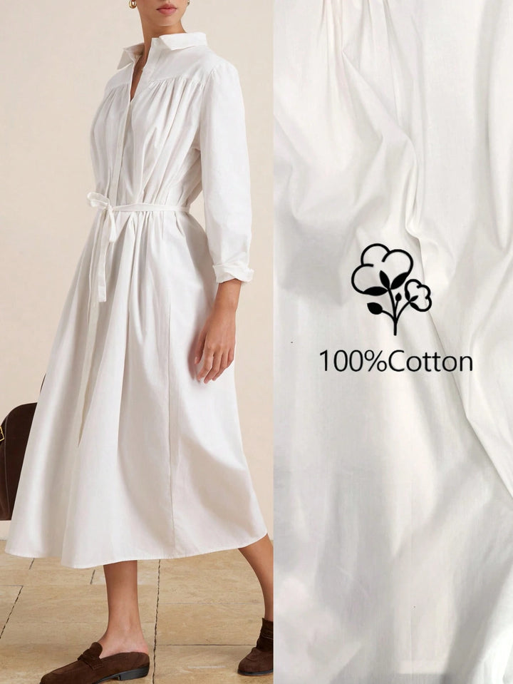 Rochie maxi SHEIN, alb