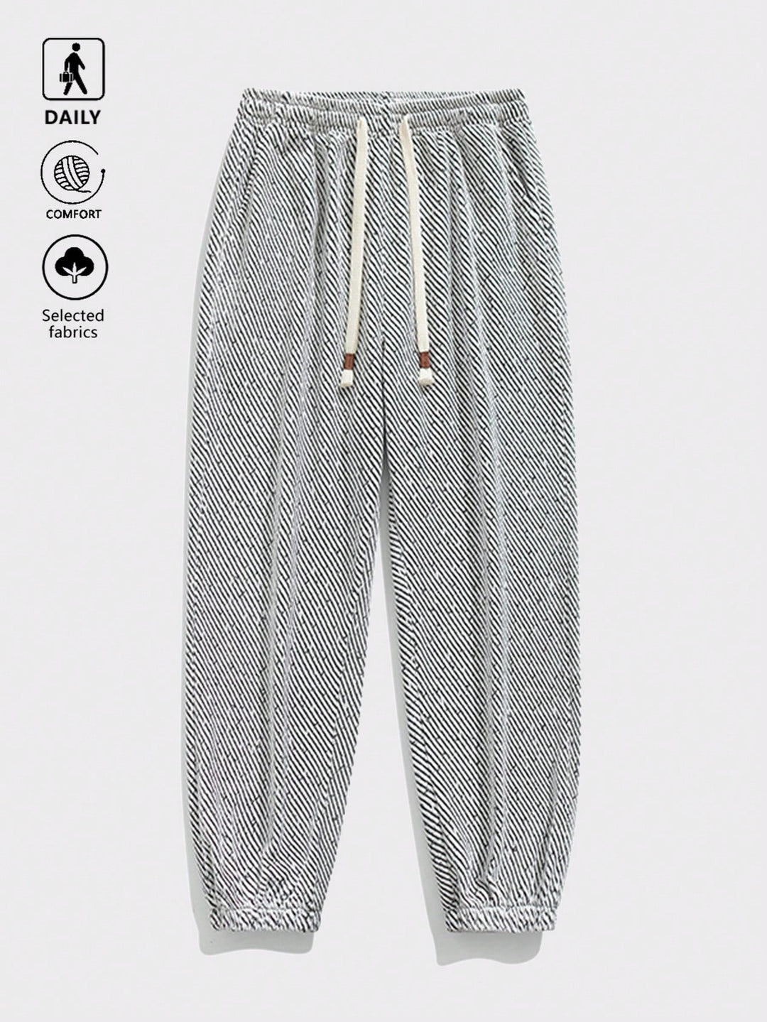 Pantalon SHEIN, alb