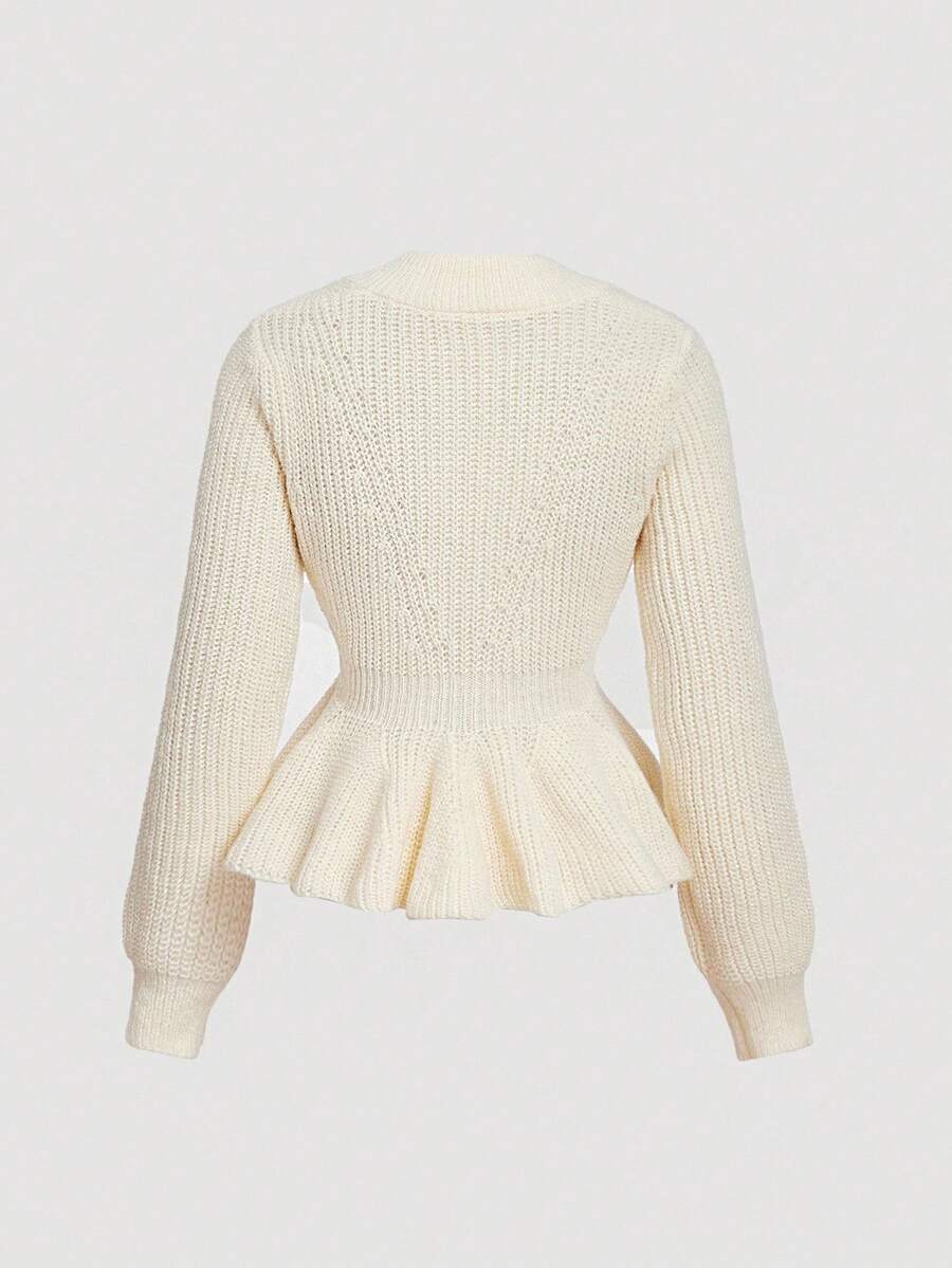 Pulover SHEIN, crem