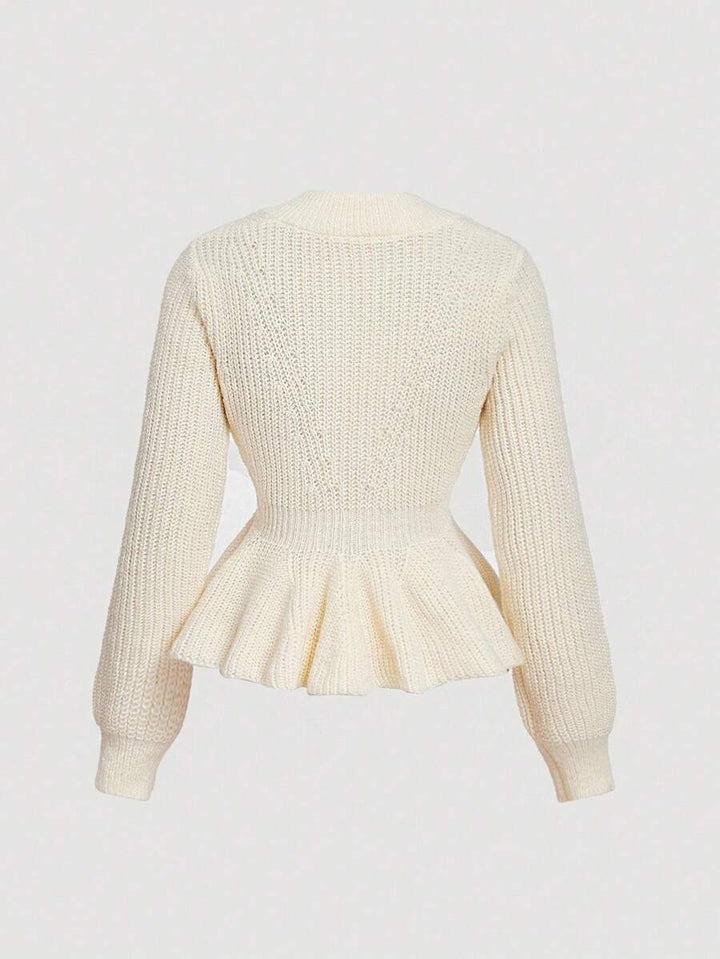 Pulover SHEIN, crem