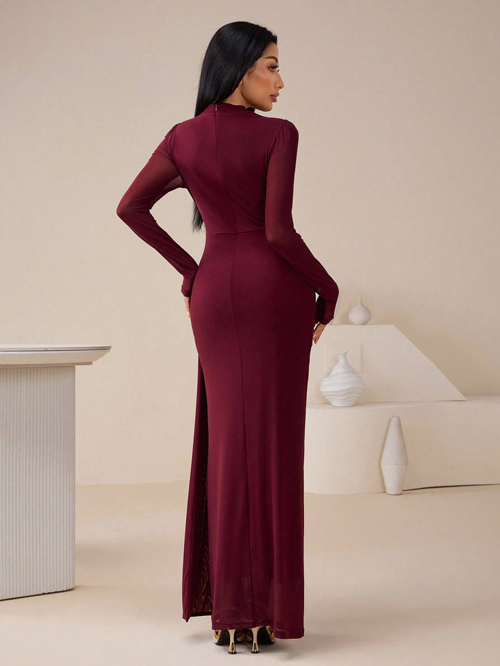 Rochie SHEIN, vișiniu