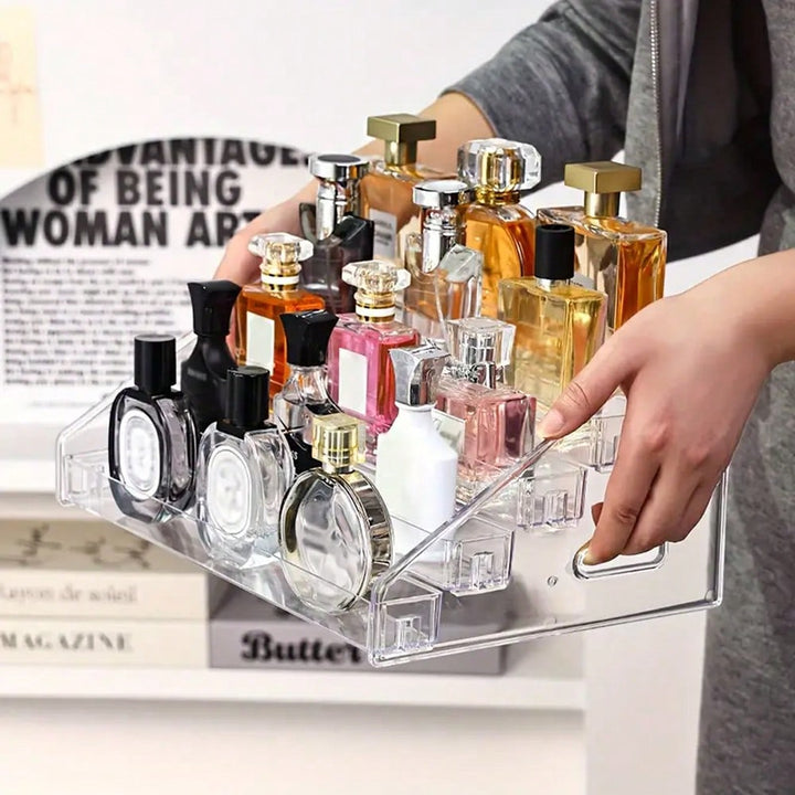 Organizator pentru cosmetice SHEIN, transparent