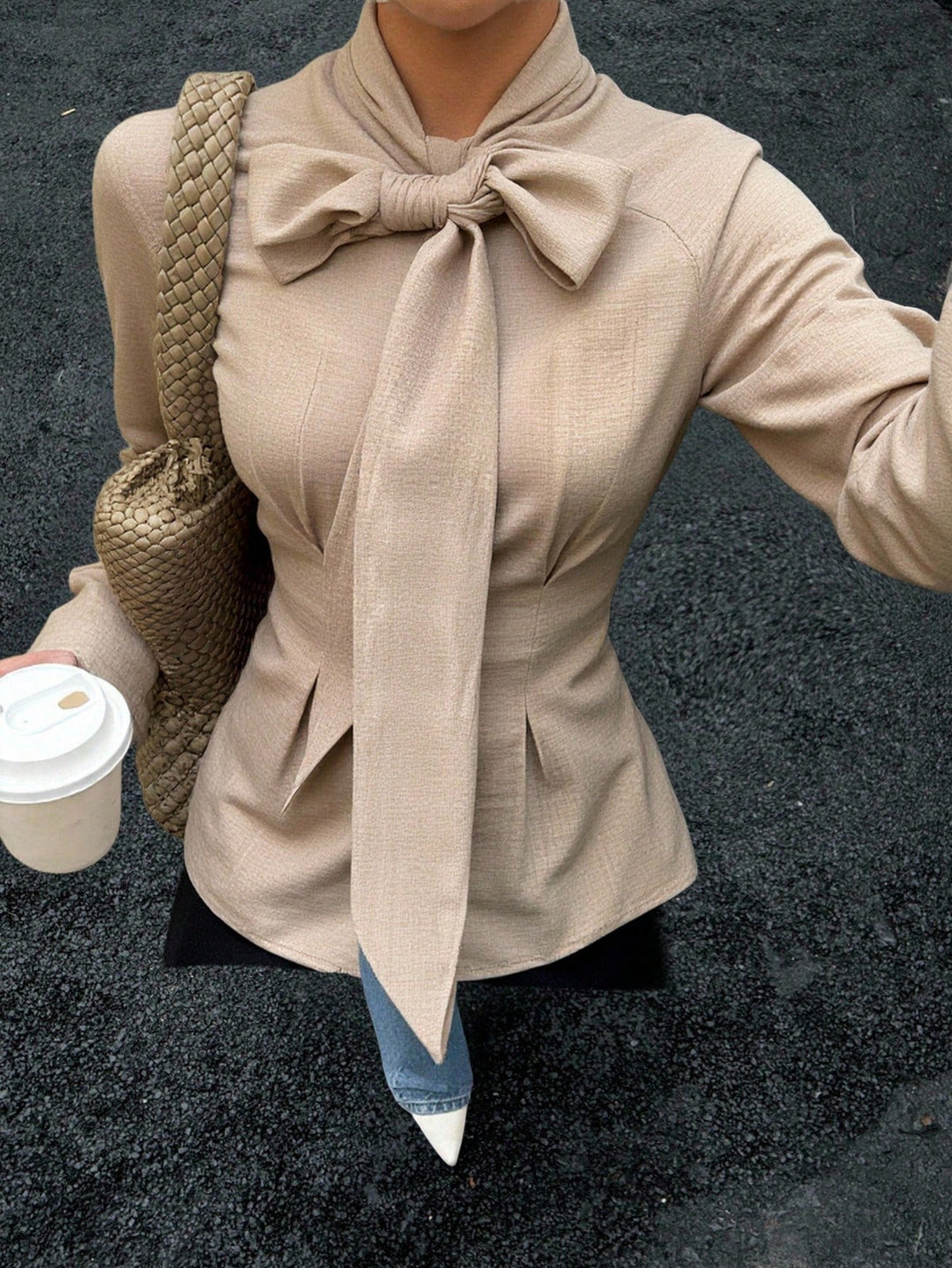 Bluza SHEIN, bej