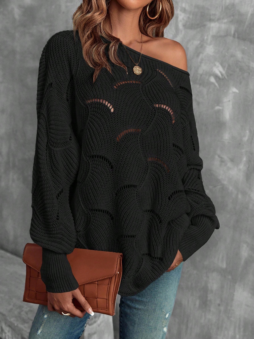 Pulover SHEIN, negru