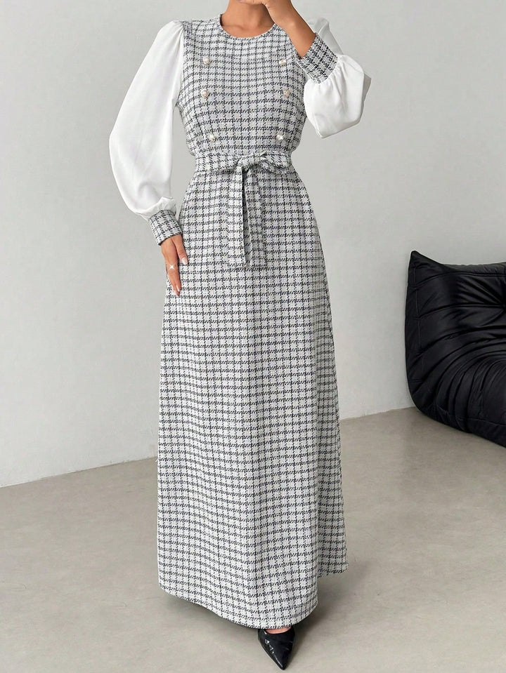 Rochie maxi SHEIN, mix culori