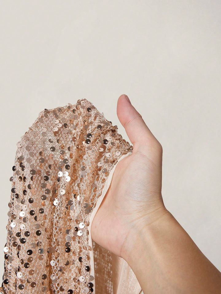 Rochie mini SHEIN, kaki