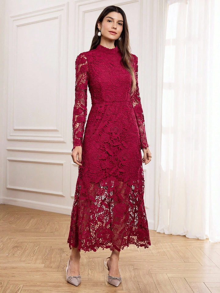 Rochie maxi SHEIN, roșu