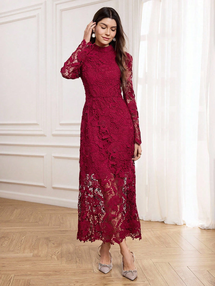 Rochie maxi SHEIN, roșu