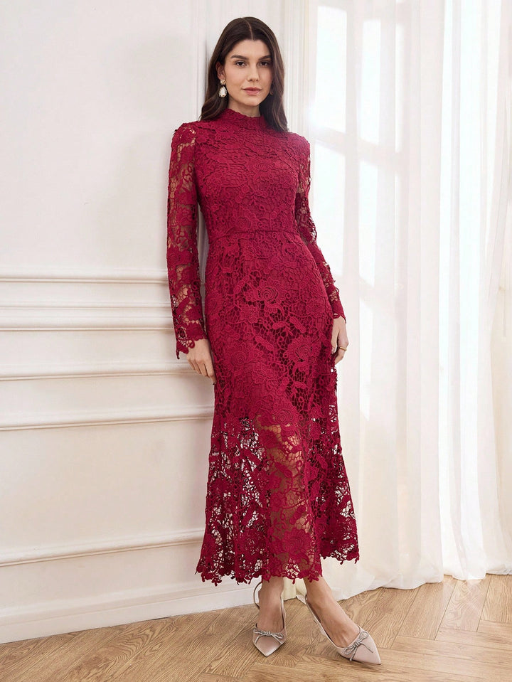 Rochie maxi SHEIN, roșu
