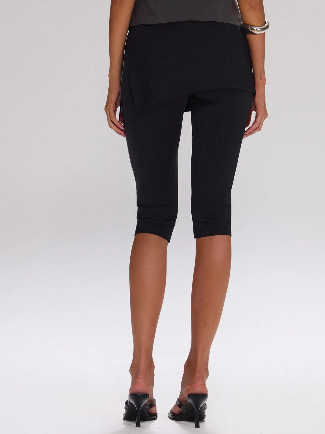 Colanți scurți SHEIN, gri