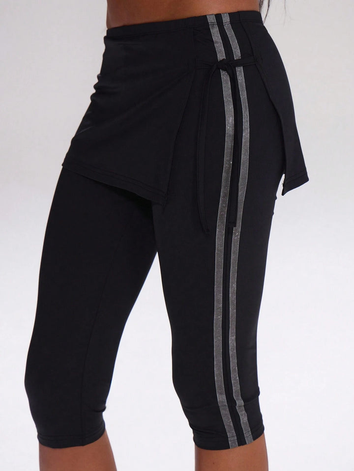 Colanți scurți SHEIN, gri