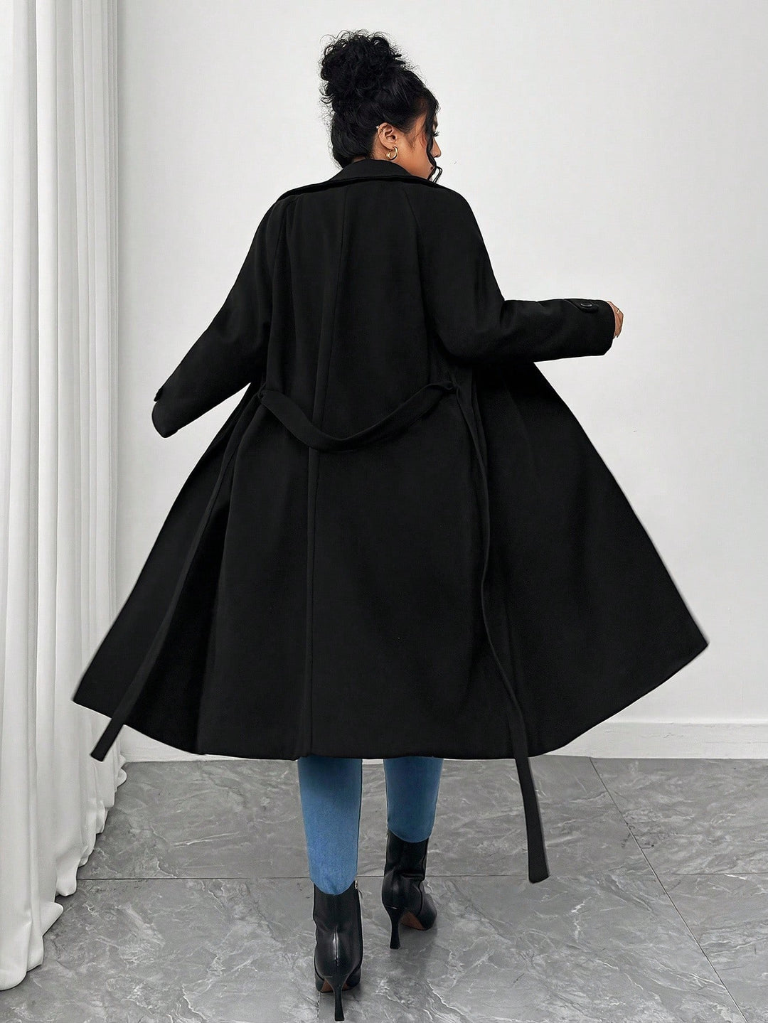 Palton SHEIN, negru