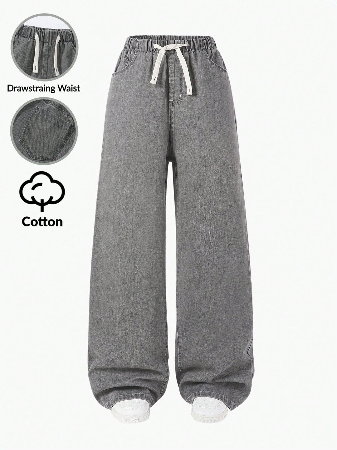 Jeans SHEIN, gri