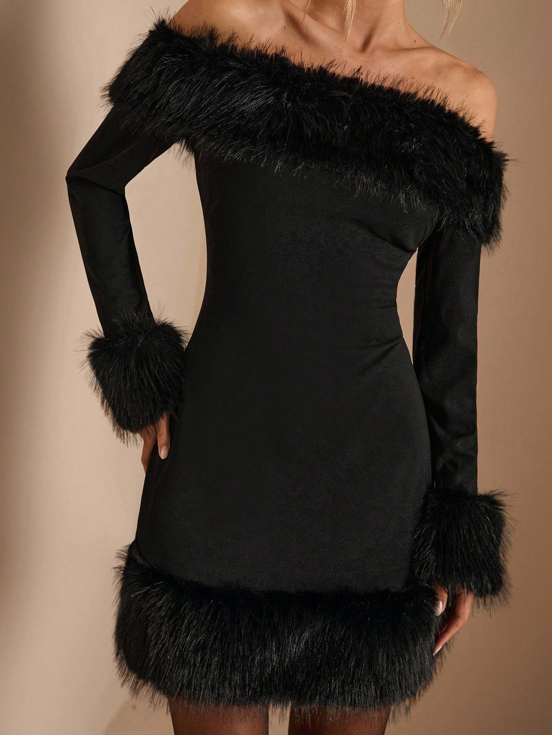 Rochie mini SHEIN, negru
