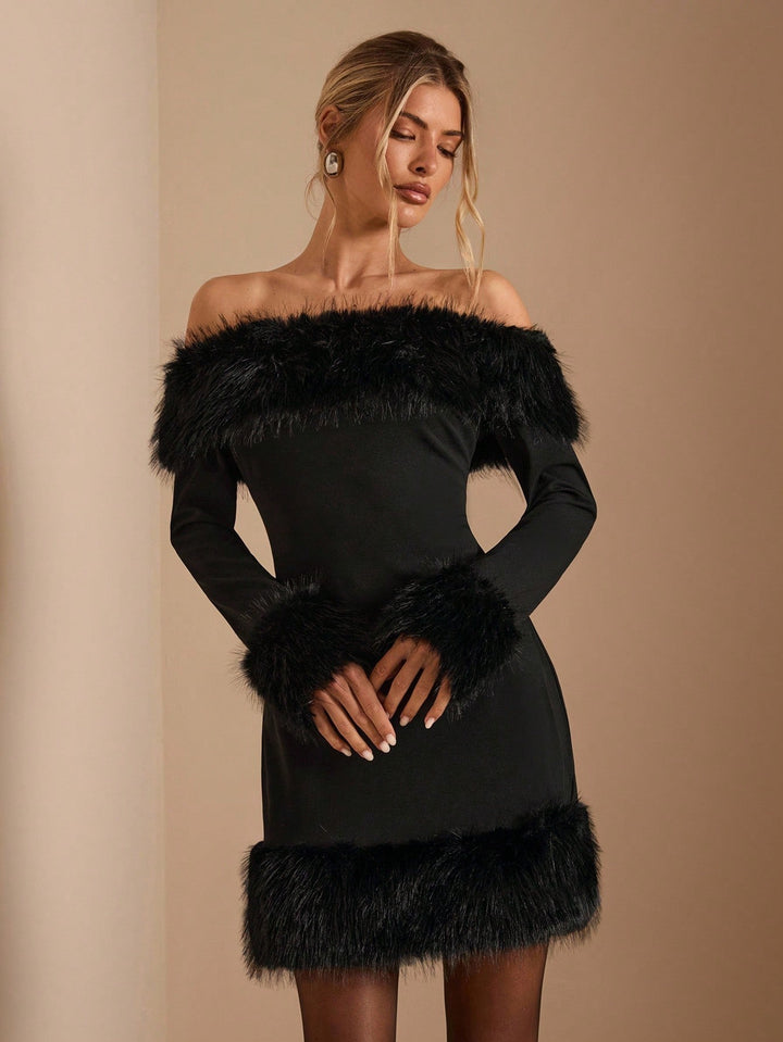 Rochie mini SHEIN, negru