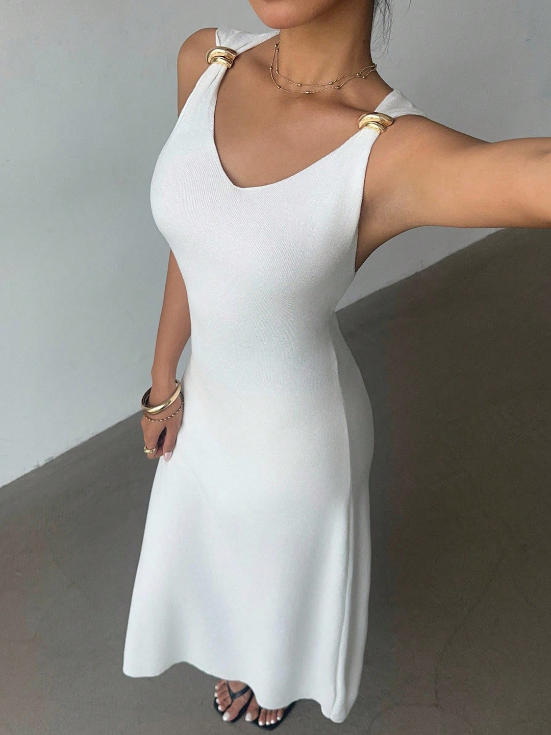 Rochie SHEIN, alb