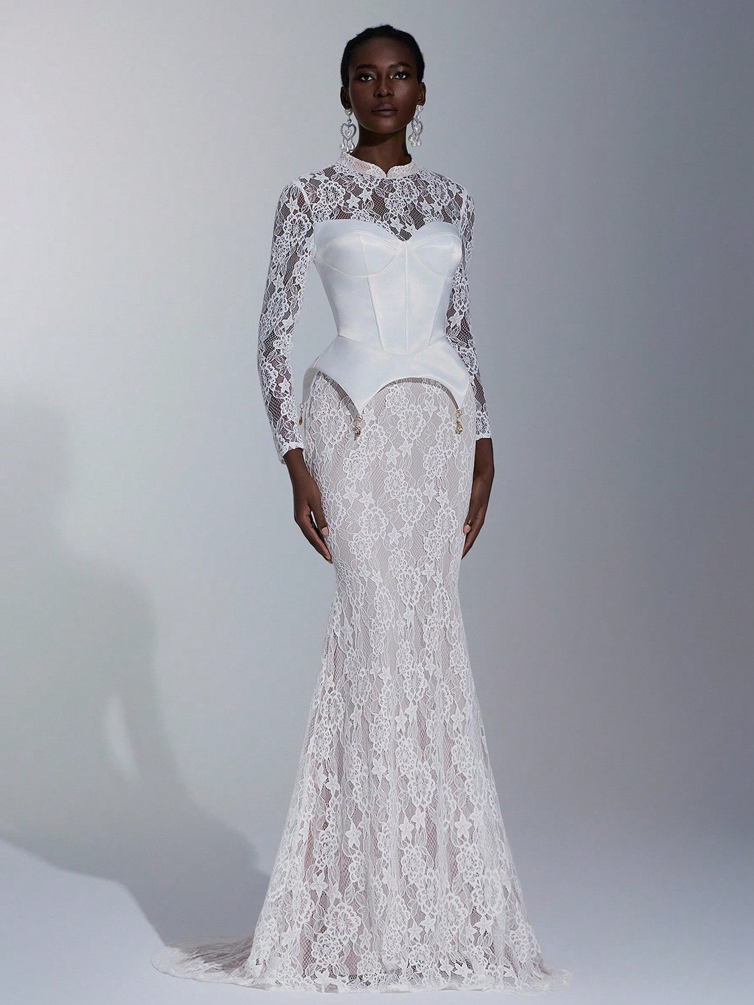 Rochie de mireasă SHEIN, alb