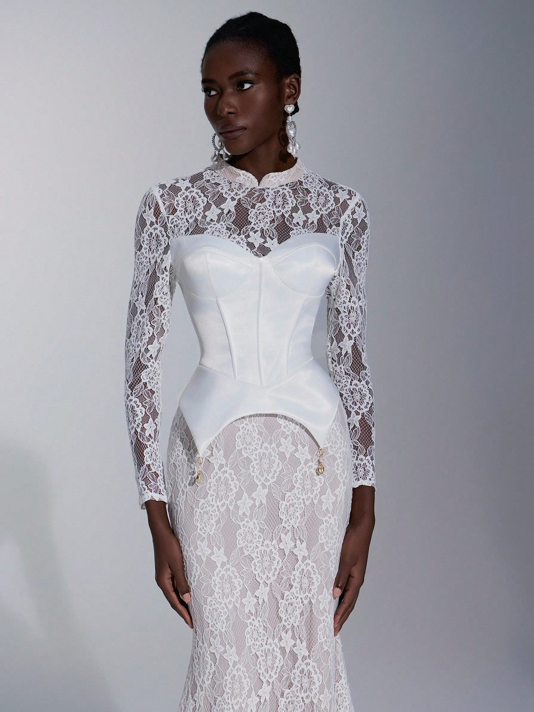 Rochie de mireasă SHEIN, alb