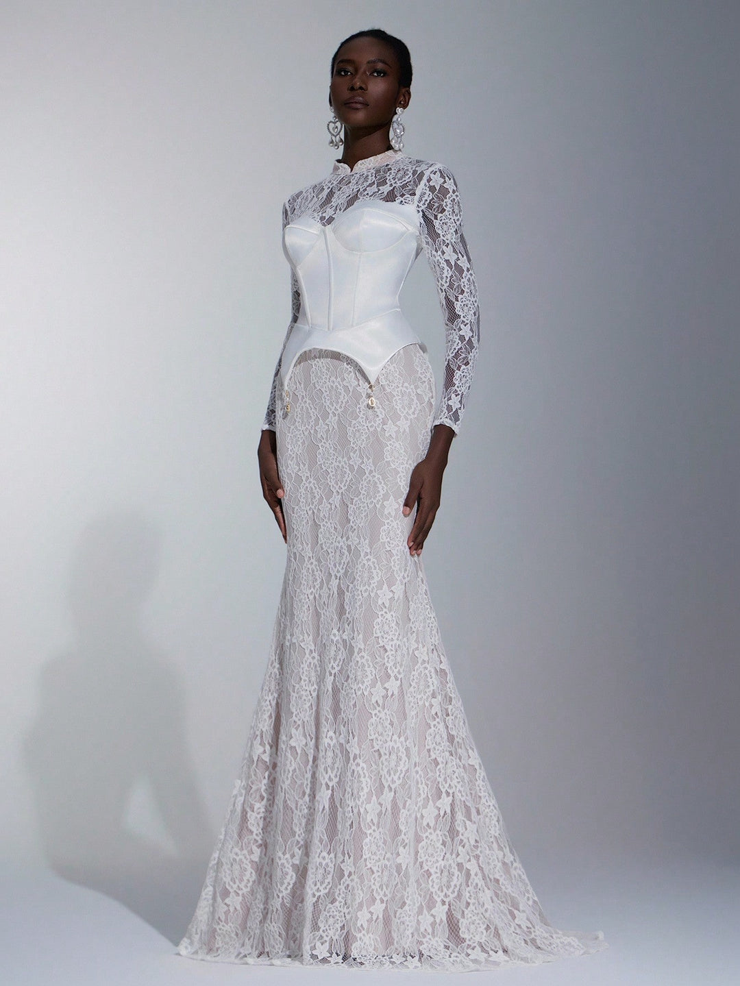 Rochie de mireasă SHEIN, alb