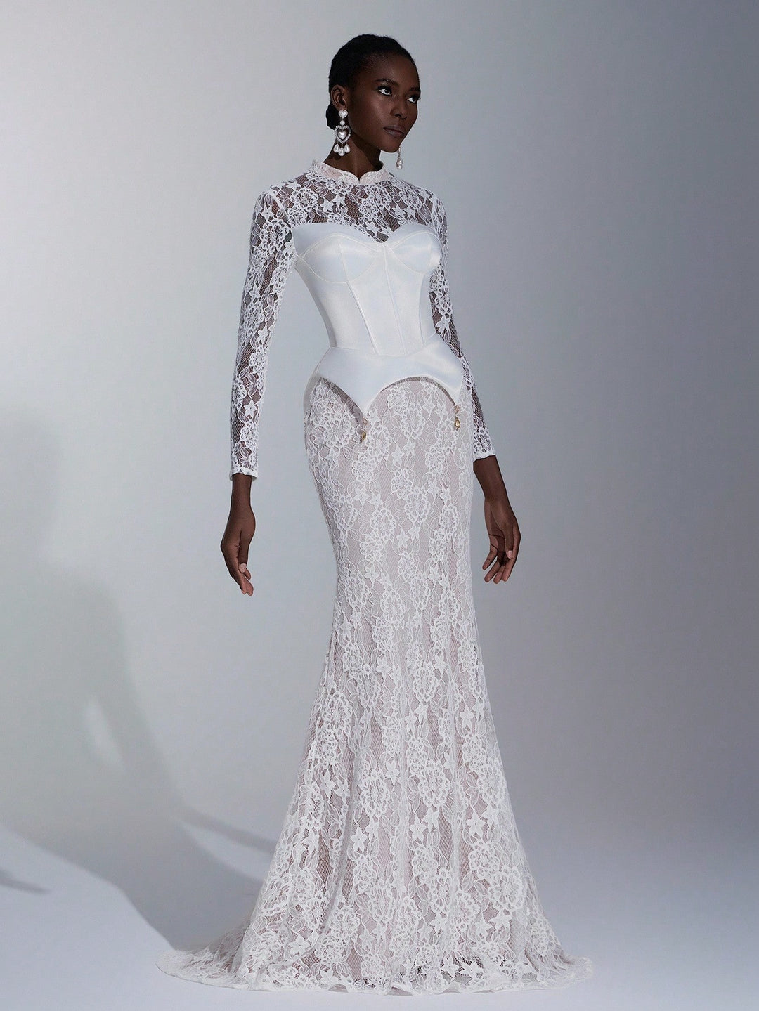 Rochie de mireasă SHEIN, alb