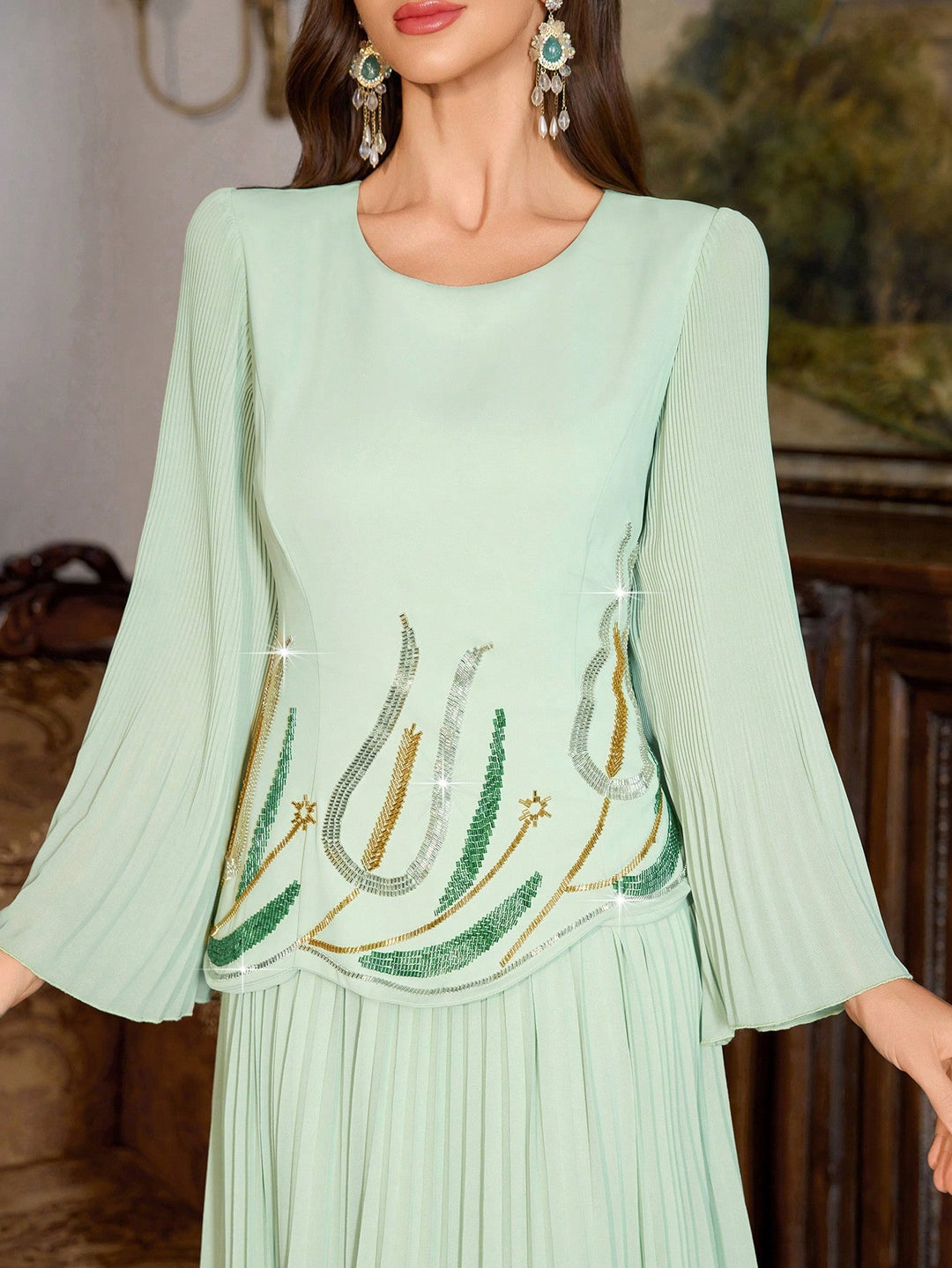 Rochie SHEIN, verde