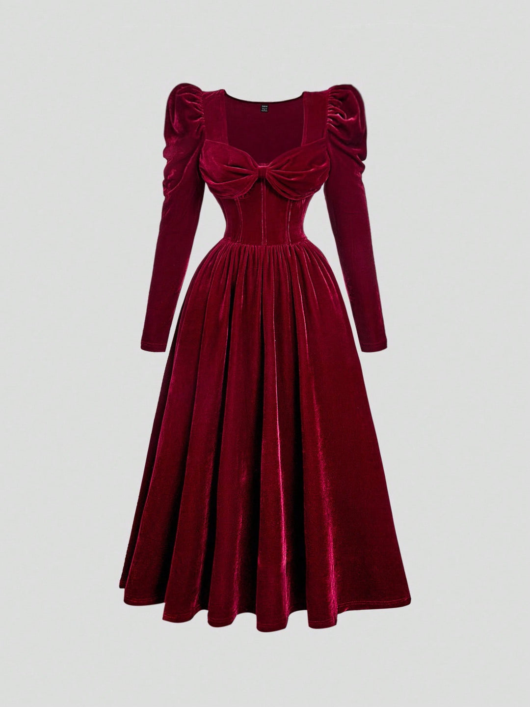 Rochie midi SHEIN, vișiniu