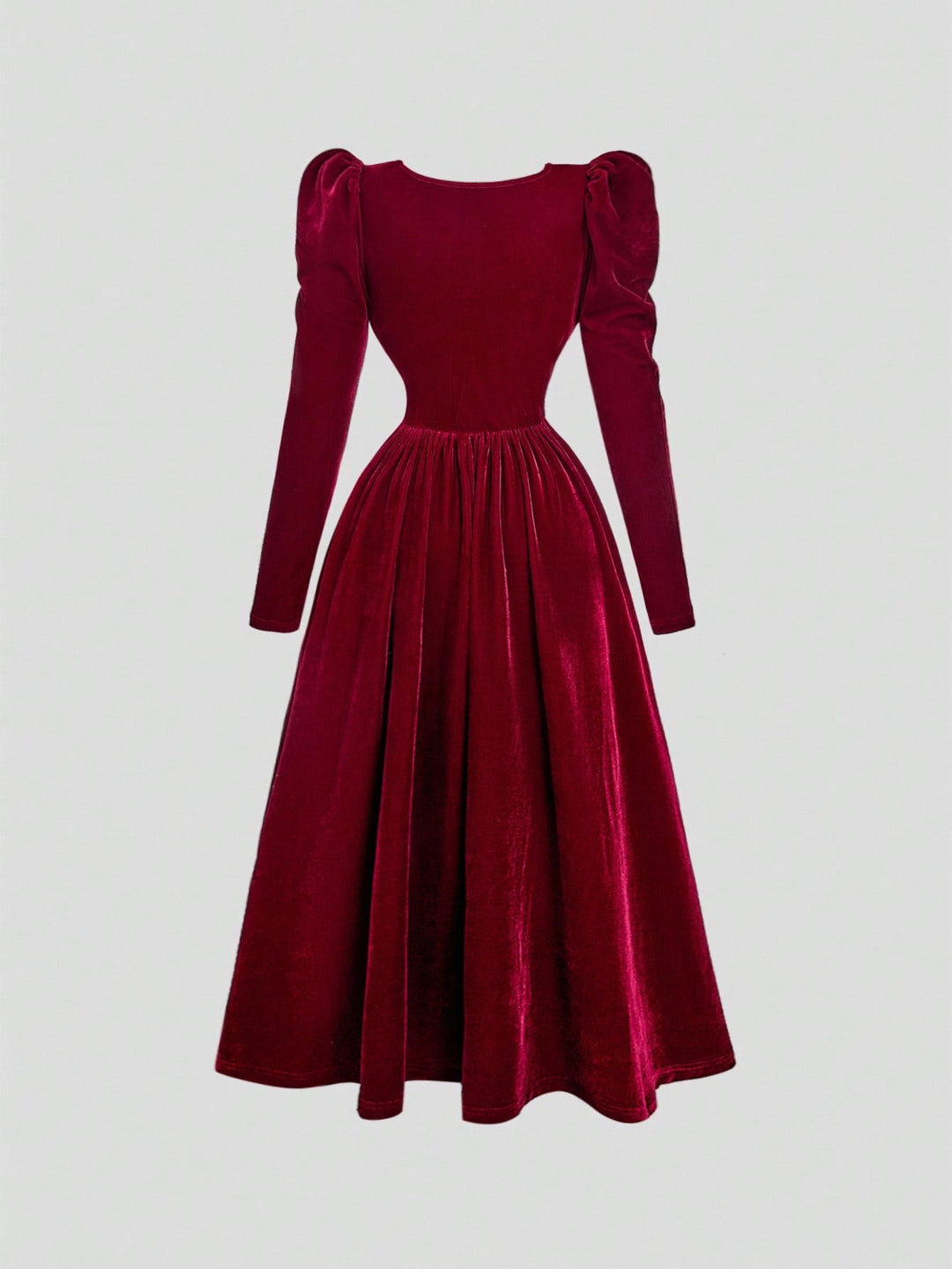 Rochie midi SHEIN, vișiniu