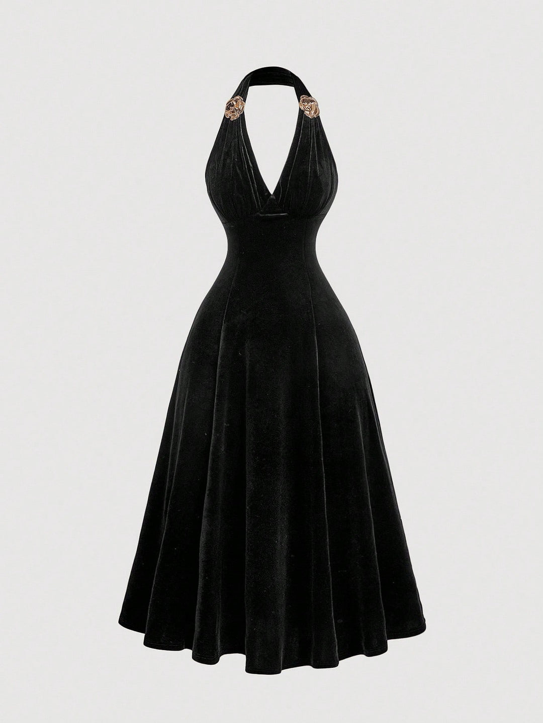 Rochie midi SHEIN, negru