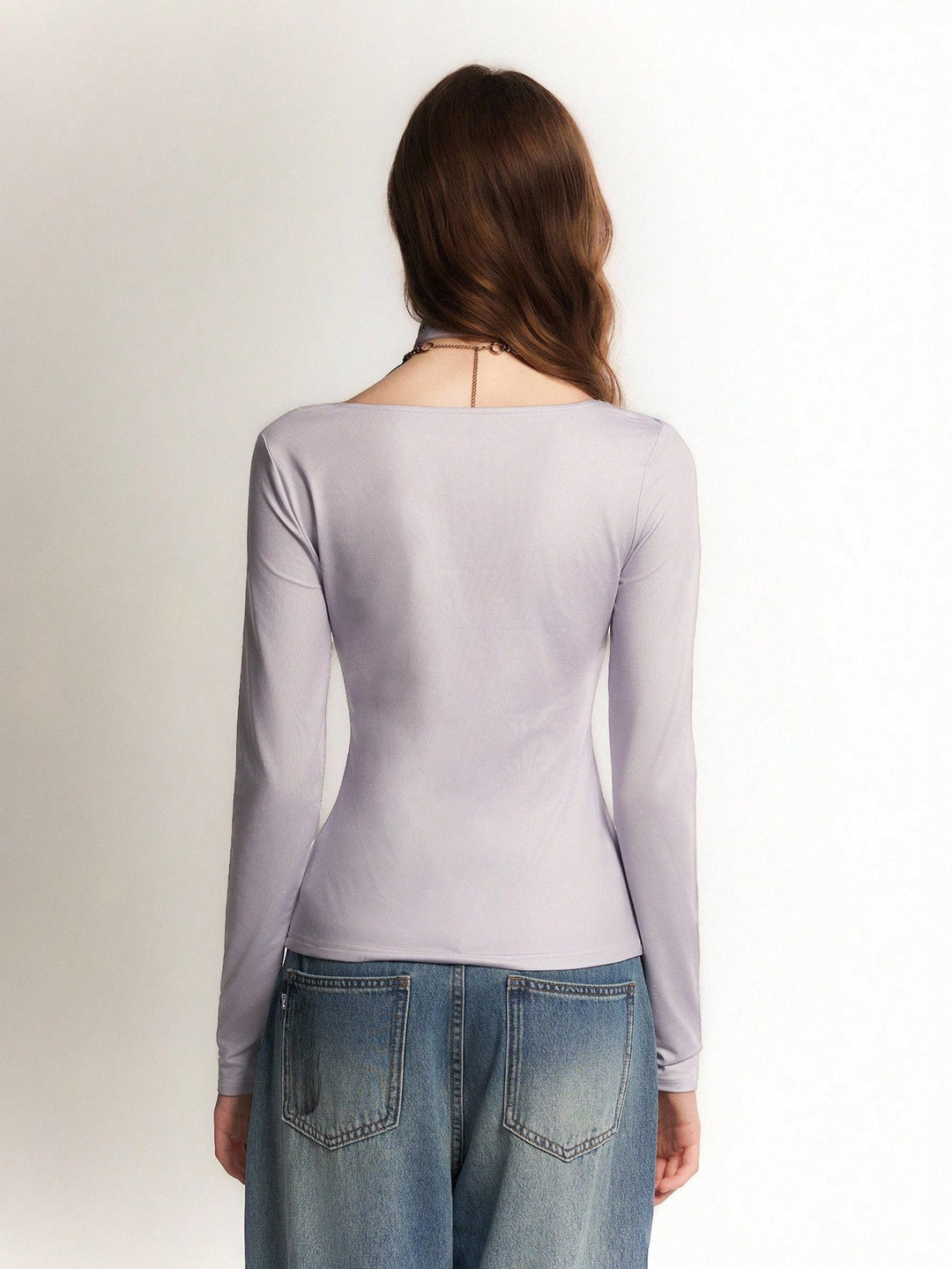Bluză Romwe by Shein, mov
