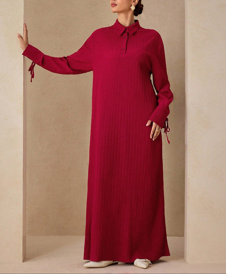 Rochie maxi Shein, vișiniu