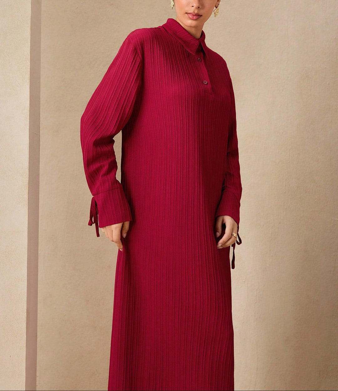 Rochie maxi Shein, vișiniu