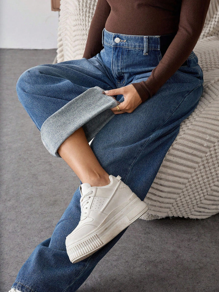 Jeans SHEIN, albastru
