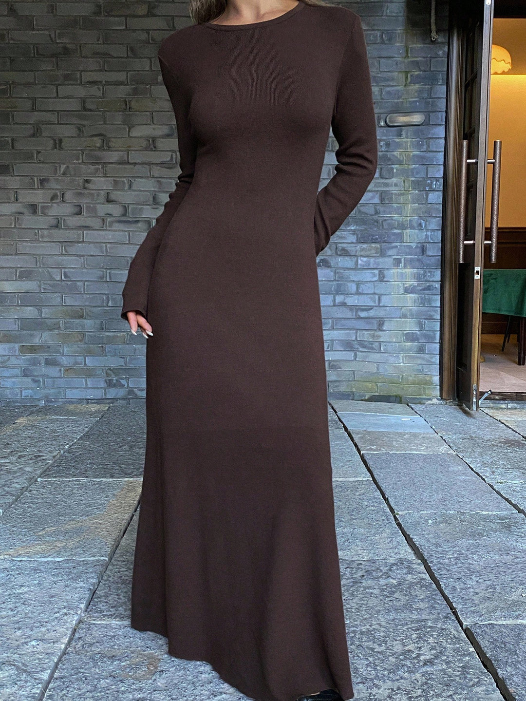 Rochie SHEIN, maro