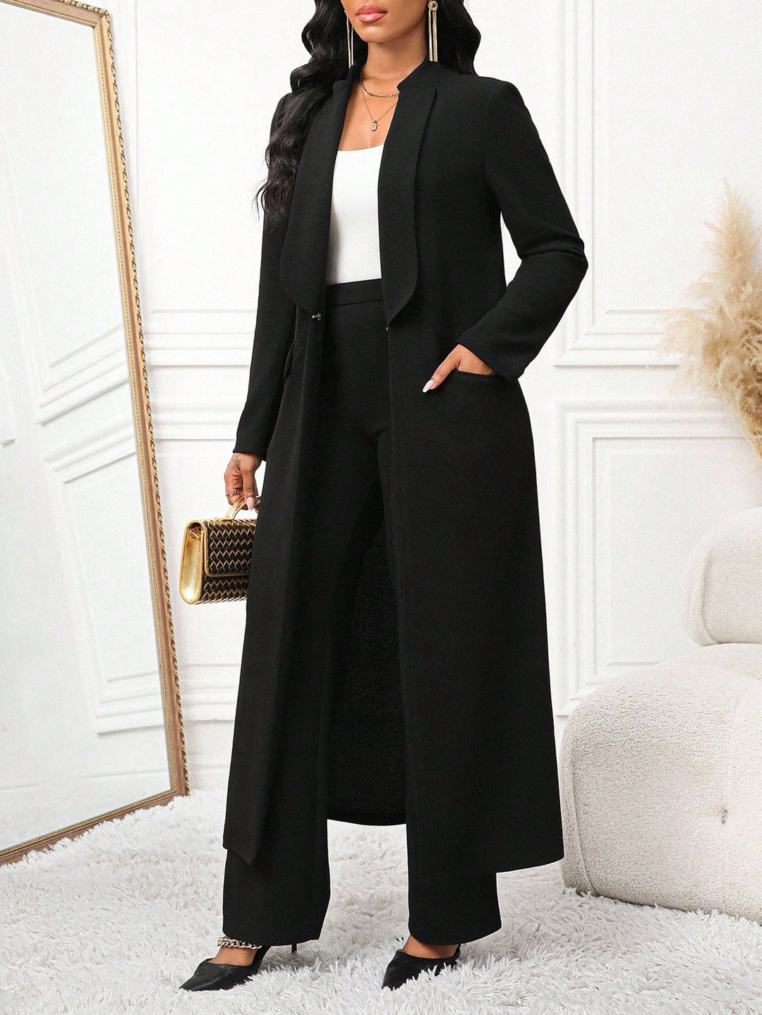 Costum SHEIN, negru