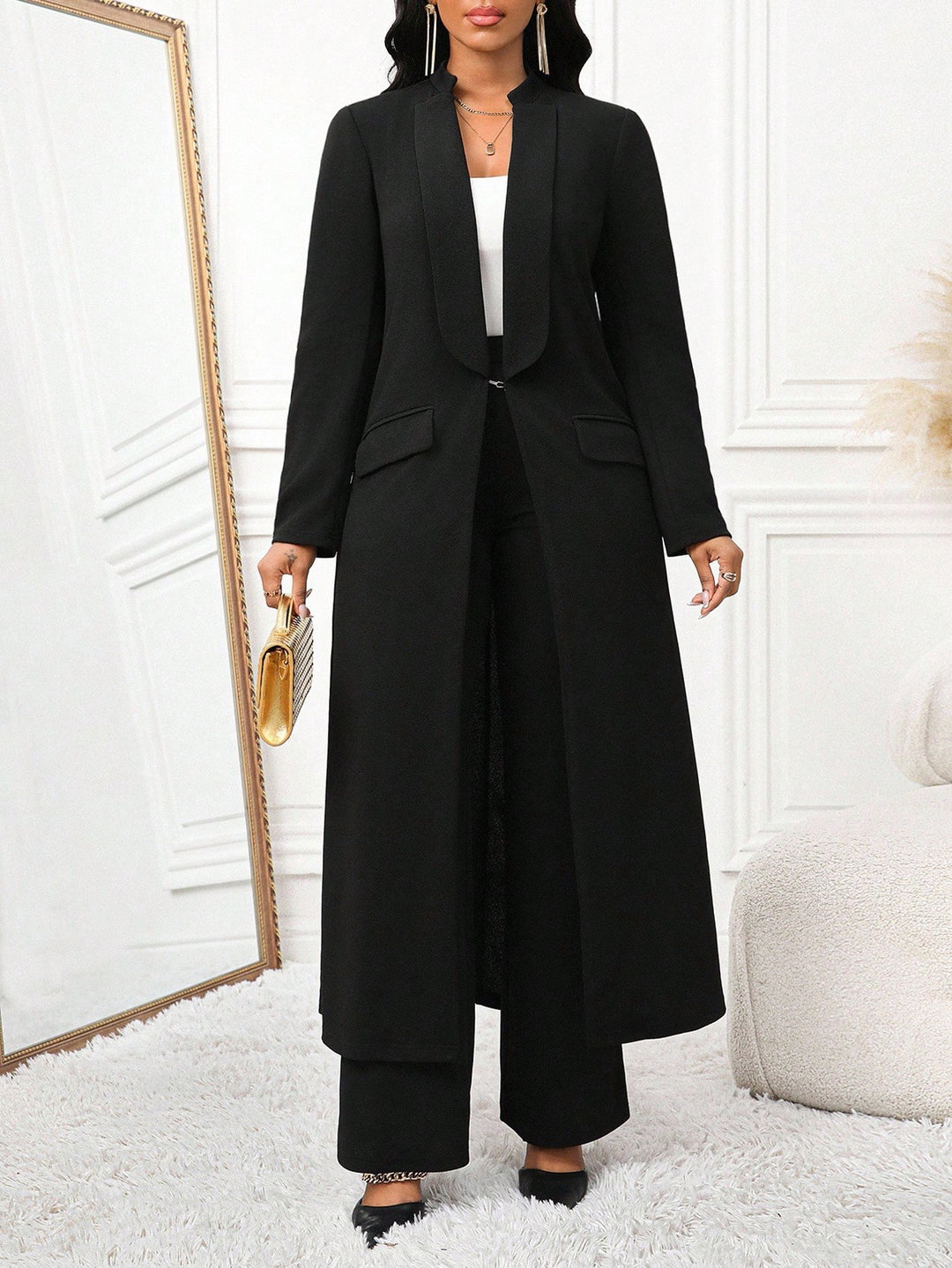Costum SHEIN, negru