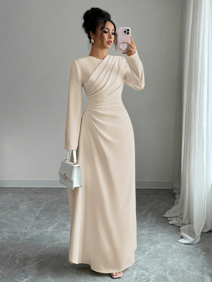 Rochie maxi SHEIN, portocaliu