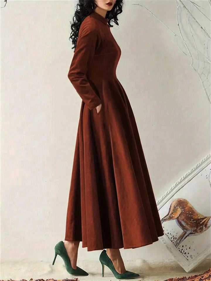 Rochie maxi SHEIN, maro