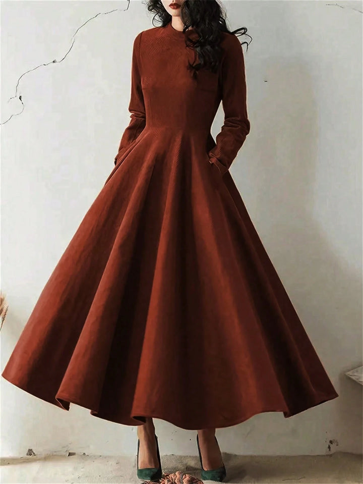 Rochie maxi SHEIN, maro