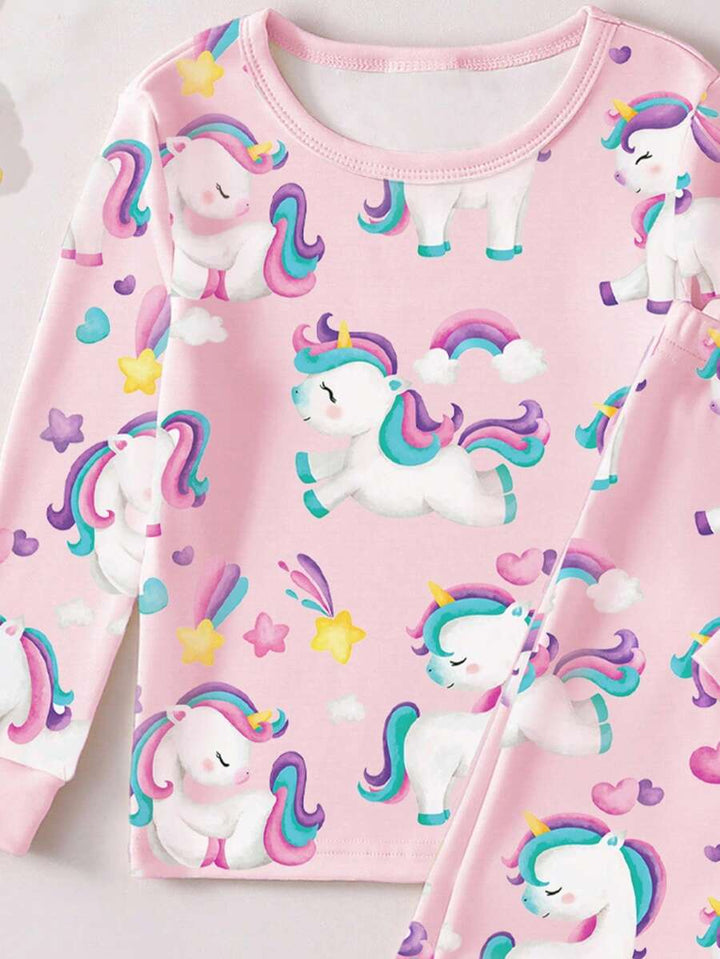 Compelu pijamale SHEIN, roz