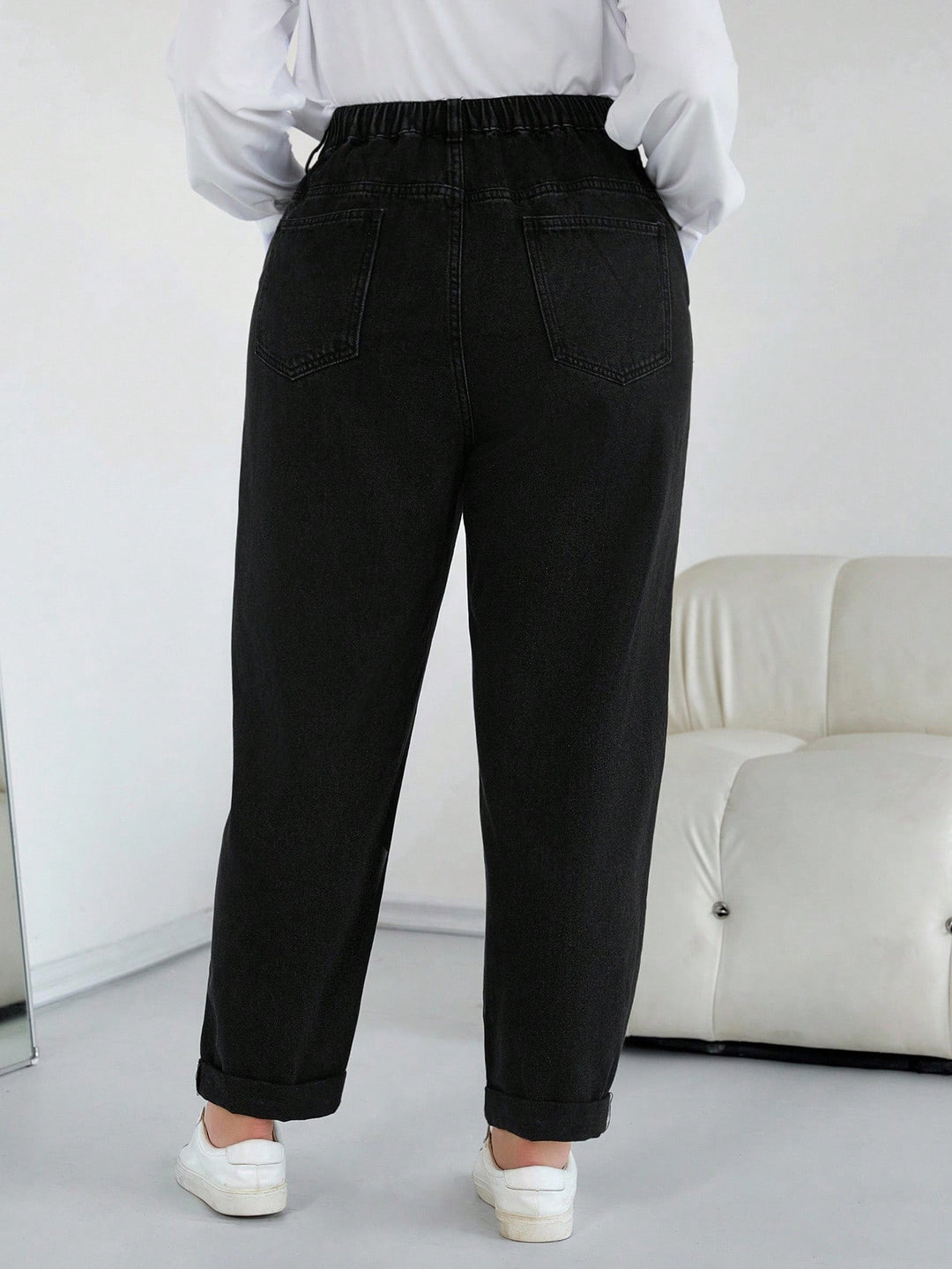 Jeans SHEIN, negru