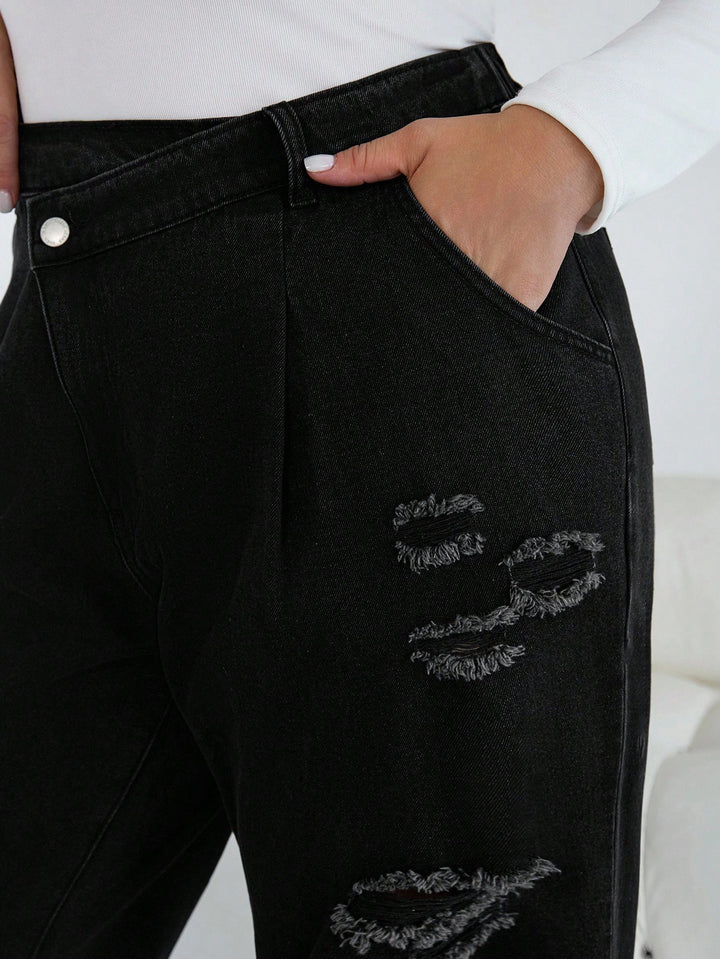 Jeans SHEIN, negru