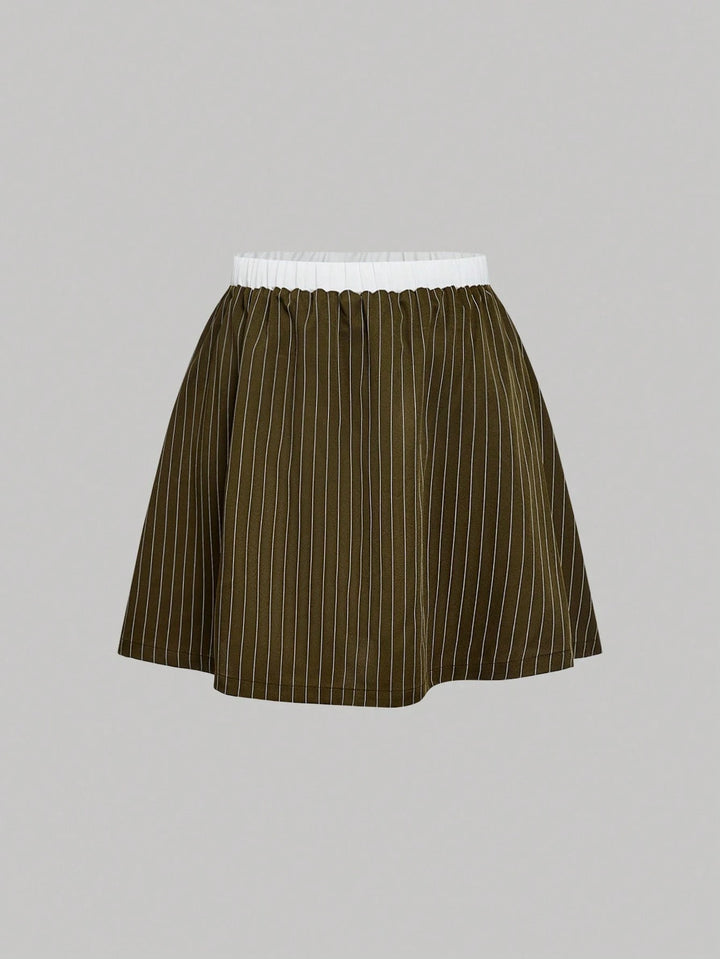 SHEIN együttes, khaki