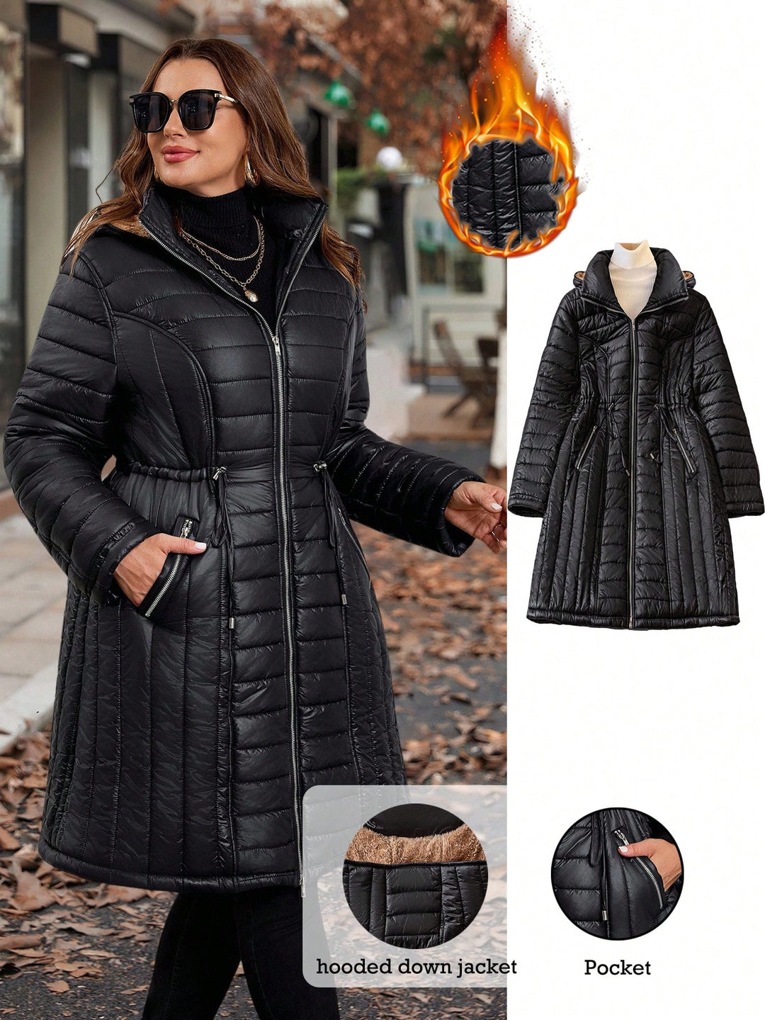 Palton SHEIN, negru