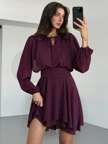 Rochie mini SHEIN, vișiniu