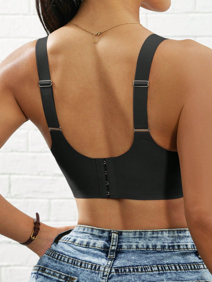 Bustieră sport SHEIN, negru