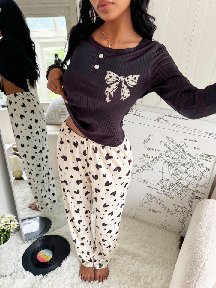 Compleu pijamale SHEIN, mix culori