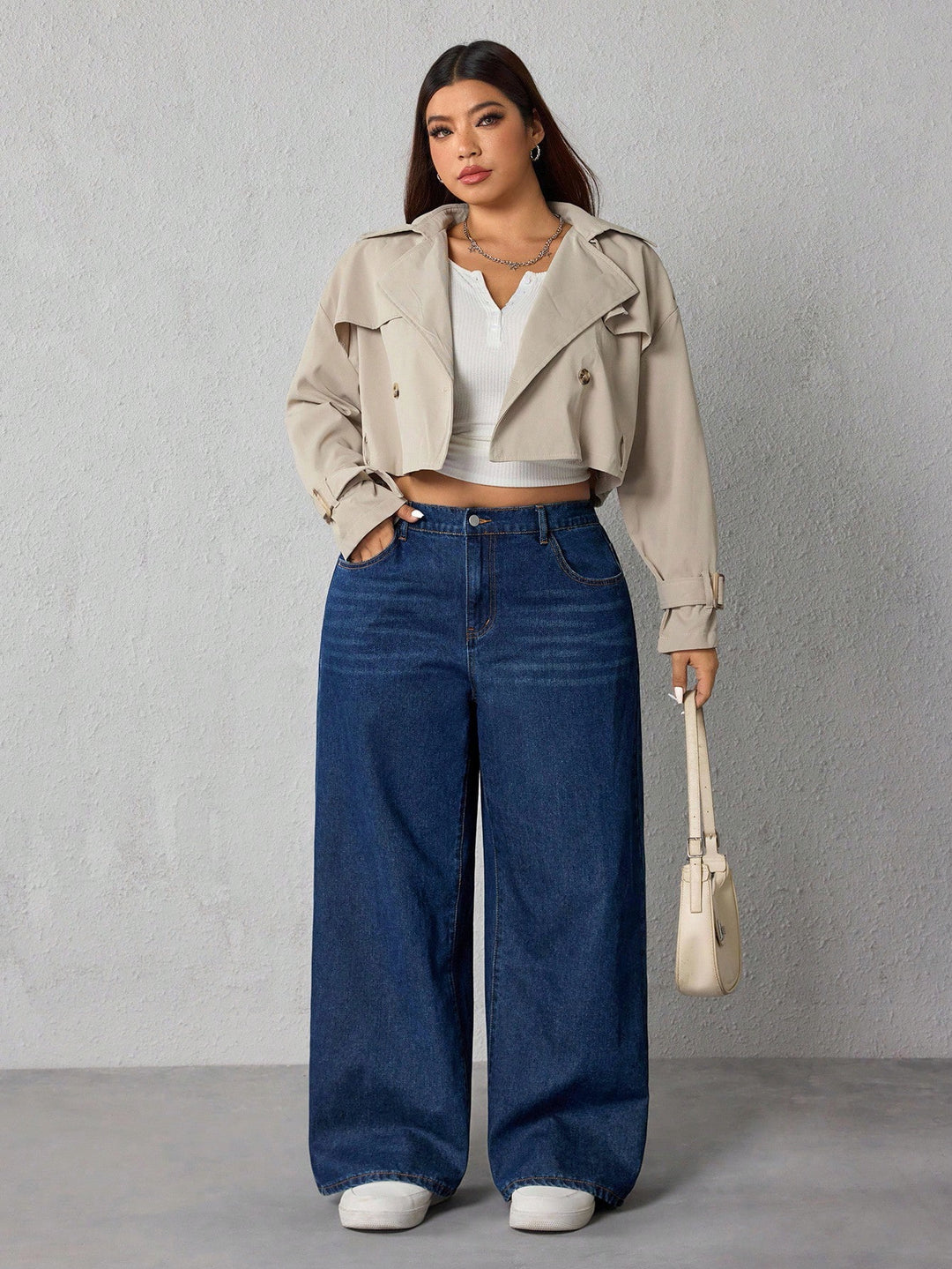 Jeans SHEIN, albastru