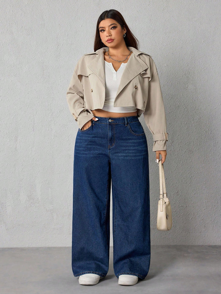 Jeans SHEIN, albastru